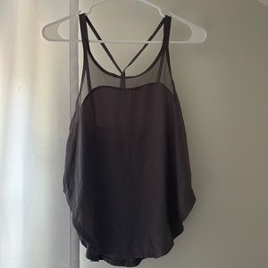 Strappy Lululemon tank top - tag was cut off but it is a size 6.